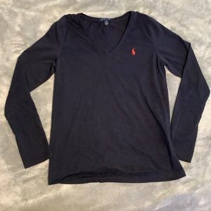 Women’s polo long sleeve top